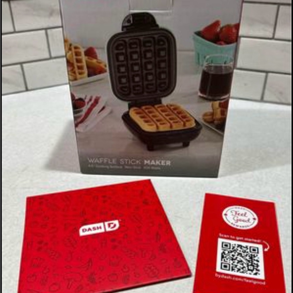 Dash Waffle Stick Maker - Aqua - Picture 2 of 7
